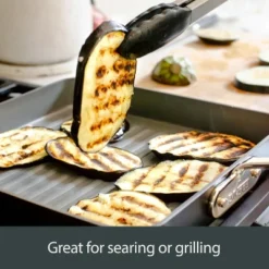 All-Clad 11" Nonstick Square Grill, HA1 Hard Anodized, Black -Cookware Store GUEST 267e91df 42cc 48a7 9ce0 a6f9466d17a6