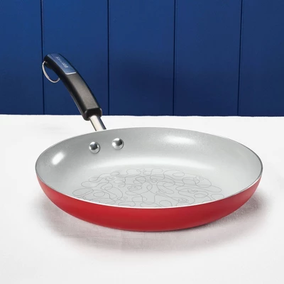 Farberware Disney Bon Voyage 11" Ceramic Nonstick Frying Pan Red: Large 11 Inch Fry Pan, Dishwasher-Safe, Electric & Gas Compatible 3 Farberware Disney Bon Voyage 11" Ceramic Nonstick Frying Pan Red: Large 11 Inch Fry Pan, Dishwasher-Safe, Electric & Gas Compatible