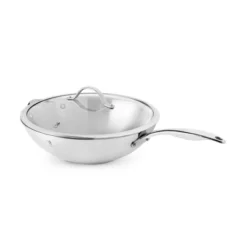 Henckels Aragon 12.5-inch Stainless Steel Wok With Lid -Cookware Store GUEST 28900c40 3be5 47ed ba3b 61fee4569765