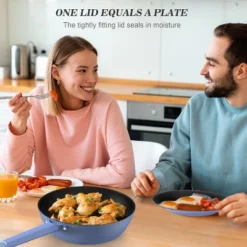 Imarku Non Stick Frying Pans, 11 Inch All-in-One Frying Pans Nonstick With Lid, Healthy Cookware Chef's Pan, 4-Quart Capacity Saute Fry Pan -Cookware Store GUEST 298d4cad c42f 4054 9c16 6ca4de476949