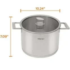 OTHELLO Stockpot With Lid , Stainless Steel -Cookware Store GUEST 2a0e27e9 fbbe 4f26 b6d1 58be30af3994
