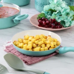 Spice By Tia Mowry 10 Piece Ceramic Nonstick Aluminum Cookware Set -Cookware Store GUEST 2aab5a52 00ba 4c52 8877 dd9d1b8160c3