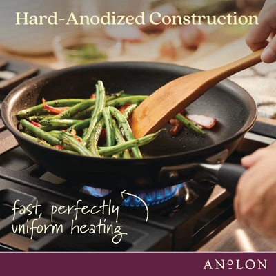 Anolon Advanced Home 11pc Hard Anodized Nonstick Cookware Set Onyx 9 Anolon Advanced Home 11pc Hard Anodized Nonstick Cookware Set Onyx - Image 7