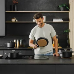 BergHOFF Phantom Nonstick Ceramic Pancake Pan 10", Recycled Cast Aluminum -Cookware Store GUEST 2bdff8e4 184b 4aca b6c2 e41f9de6730d