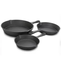 Gibson Home Addlestone 3 Piece Pre-Seasoned Cast Iron Skillet Set -Cookware Store GUEST 2c902a29 2659 4466 b5fd 6415a8b560c1