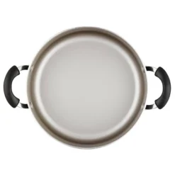 Farberware Smart Control 6qt Aluminum Covered Stock Pot Black: Nonstick Cooking Surface, Vented Glass Lid, Oven & Dishwasher Safe -Cookware Store GUEST 2ca53a65 be32 4e5f b41a 2708e27a3f69