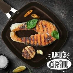 NutriChef 9.45'' Grill Pan - Non-Stick High-Qualified Kitchen Cookware 13 NutriChef 9.45'' Grill Pan - Non-Stick High-Qualified Kitchen Cookware -Cookware Store GUEST 2d09d290 dad1 42f4 98a6 9a17e067def8
