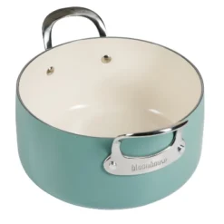 Bloomhouse 6-Quart Aluminum Enamel Dutch Oven W/ Non-Stick Non-Toxic Ceramic Interior And Ceramic Steamer Insert 13 Bloomhouse 6-Quart Aluminum Enamel Dutch Oven W/ Non-Stick Non-Toxic Ceramic Interior And Ceramic Steamer Insert -Cookware Store GUEST 2d1d79a4 8000 4401 b1c8 7e070467b69f