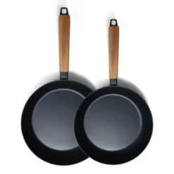 Alva Forest 2-Piece Carbon Steel Cookware Set, 8" & 11" Set -Cookware Store GUEST 2ee2a0e3 15df 476f 8aa1 03e0ebb0bf6a