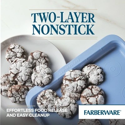 Farberware Easy Solutions 4pc Nonstick Bakeware Baking Pan Set: Steel, Dishwasher-Safe, Electric & Gas Compatible 7 Farberware Easy Solutions 4pc Nonstick Bakeware Baking Pan Set: Steel, Dishwasher-Safe, Electric & Gas Compatible - Image 5