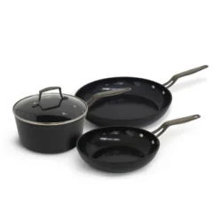 Blu. Cookware Kitchen Start Set, Large And Small Frying Pan, Saucepan, Non-Toxic, Durable Non-Stick Ceramic, PFA/PFOA-Free, Suitable For All Cooktops 15 Blu. Cookware Kitchen Start Set, Large And Small Frying Pan, Saucepan, Non-Toxic, Durable Non-Stick Ceramic, PFA/PFOA-Free, Suitable For All Cooktops -Cookware Store GUEST 30437772 0464 49b0 b3e8 e6ca3e42ce41