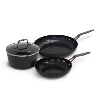 Blu. Cookware Kitchen Start Set, Large And Small Frying Pan, Saucepan, Non-Toxic, Durable Non-Stick Ceramic, PFA/PFOA-Free, Suitable For All Cooktops 9 Blu. Cookware Kitchen Start Set, Large And Small Frying Pan, Saucepan, Non-Toxic, Durable Non-Stick Ceramic, PFA/PFOA-Free, Suitable For All Cooktops - Image 7