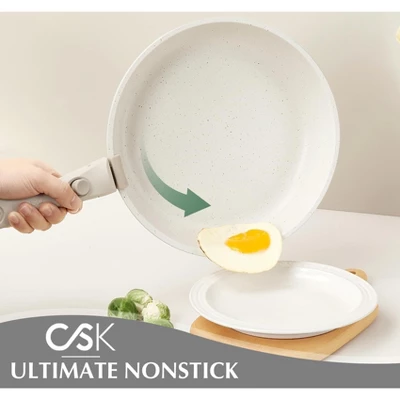 KOCH SYSTEME CS Nonstick 17 PCS Cookware Set Detachable Handle, Induction Kitchen Cookware Sets Non Stick With Removable Handle 9 KOCH SYSTEME CS Nonstick 17 PCS Cookware Set Detachable Handle, Induction Kitchen Cookware Sets Non Stick With Removable Handle - Image 7