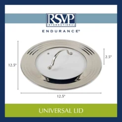 Rsvp Universal Lid - 7-12In W/Glass 17 Rsvp Universal Lid - 7-12In W/Glass -Cookware Store GUEST 33384954 837b 40f4 aecc 370c274ed6c9