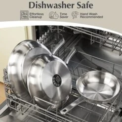 KOCH SYSTEME CS Stainless Steel 10 Pcs Cookware Set, Pots And Pans Kitchen Set, Induction, Oven, Dishwasher Safe, Professional Chef Quality -Cookware Store GUEST 3438701e 0be6 4150 92d7 93d8cb0165a9