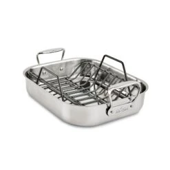 All-Clad Specialty Stainless Steel Roaster And Nonstick Rack 16x13x5 Inch -Cookware Store GUEST 3448e981 ee09 4536 8da7 c40297a08909