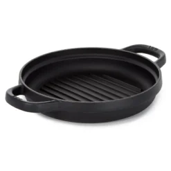 BergHOFF Graphite Enamel Cast Iron Round Grill Pan 10.25" -Cookware Store GUEST 35625295 cdfb 47b4 bfe7 babe9ccb7917