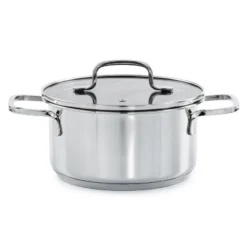 BergHOFF Helix Recycled 18/10 Stainless Steel Stockpots With Glass Lid 25 BergHOFF Helix Recycled 18/10 Stainless Steel Stockpots With Glass Lid -Cookware Store GUEST 35a4ca94 0eff 4904 9a8a a19718c353e3