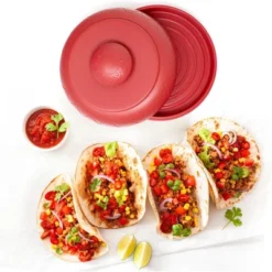 Norpro Sombrero Tortilla Warmer And Holder With Nonslip Bottom, Red -Cookware Store GUEST 360252fd e8fa 43a7 863b 37ae06250df0