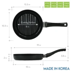 TECHEF Flaming Pan - Direct Flame Cooking Grill Pan With Lid -Cookware Store GUEST 360bd6b6 a78d 495d 8452 b8c786fd09ee