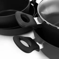 Oster® Oster Non Stick 10 Piece Aluminum Cookware Set In Black -Cookware Store GUEST 383781e9 1920 4442 8cea 06eee44db837