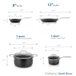 TECHEF Onyx - 7pc Nonstick Cookware Set -Cookware Store GUEST 3866bb6e 52a0 481c 912a 9c8c504deab1