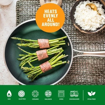 Granitestone Emerald 10" Nonstick Fry Pan With Stay Cool Handle 8 Granitestone Emerald 10" Nonstick Fry Pan With Stay Cool Handle - Image 6