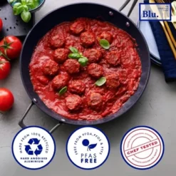 Blu. Cookware 12.6” Induction Frying Pan, Non-Toxic -Cookware Store GUEST 3e25ebe9 0e8f 4349 86b1 61edcd101eb3