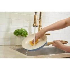 GoodCook 10" Healthy Ceramic Frying Pan: Nonstick 10.5" Blue, Dishwasher-Safe, Gas & Electric Compatible -Cookware Store GUEST 3fb6a0bd 89ea 4224 bf60 48a17e1b586b