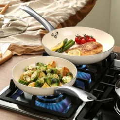 KOCH SYSTEME CS Ceramic Nonstick Aluminum Frying Pan With Stainless Steel Handle, White 20 KOCH SYSTEME CS Ceramic Nonstick Aluminum Frying Pan With Stainless Steel Handle, White -Cookware Store GUEST 41125881 c6e6 4841 b3eb a18524e4ff50