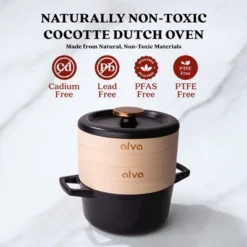 Alva Nori Enameled Cast Iron Dutch Oven Cocottes W/ Lid & Steamer Basket 80 Oz. 13 Alva Nori Enameled Cast Iron Dutch Oven Cocottes W/ Lid & Steamer Basket 80 Oz. -Cookware Store GUEST 41711057 1d1d 4327 997f 85c1b17d8336