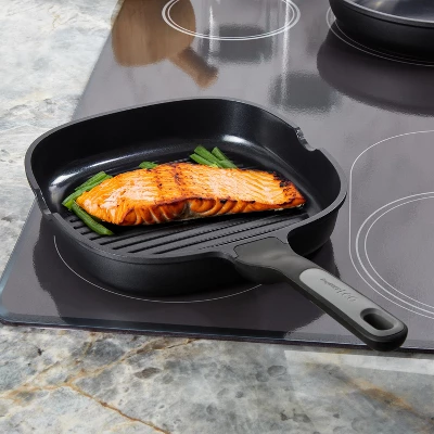 BergHOFF Stone 11Pc Non-stick Cookware Set With Glass Lids 8 BergHOFF Stone 11Pc Non-stick Cookware Set With Glass Lids - Image 6
