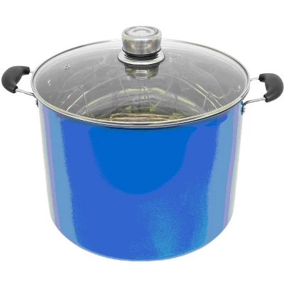 Lehman's 21.5-Quart Water Bath Canner With Pressure Gauge, Durable Stainless Steel Stockpot For Home Canning And Preserving 9 Lehman's 21.5-Quart Water Bath Canner With Pressure Gauge, Durable Stainless Steel Stockpot For Home Canning And Preserving - Image 7