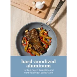 Sur La Table Kitchen Essentials Cool Commune Hard Anodized 10 Piece PFA Free Ceramic Non Stick Interior Cookware Set -Cookware Store GUEST 43fb8213 c05b 47fe b0aa 27e9828b24e0