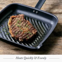 Merten & Storck 12"x10" Pre Square Grill Pan: Cast Iron, Steel Handle, Induction Compatible, Hand Wash Only 12 Merten & Storck 12"x10" Pre Square Grill Pan: Cast Iron, Steel Handle, Induction Compatible, Hand Wash Only -Cookware Store GUEST 44627be2 4e25 4f4c aebc 2c811d1d2028