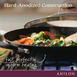 Anolon Advanced Home 14" Hard Anodized Nonstick Wok With Side Handle And Lid Onyx 18 Anolon Advanced Home 14" Hard Anodized Nonstick Wok With Side Handle And Lid Onyx -Cookware Store GUEST 4483e143 bdf0 4ba3 be71 f783afd0f75d