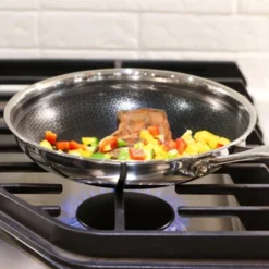 Frieling Black Cube 9-1/2 Inch Stainless/Nonstick Hybrid Fry Pan -Cookware Store GUEST 44ea3450 0830 4773 b2c5 24b0902fae38