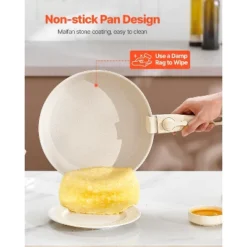 VEVOR 17 Piece Pots And Pans Set Nonstick, Detachable Handle Cookware, Space Saving Induction Cookware Set, Kitchen RV Cooking Sets, White -Cookware Store GUEST 44fde9b7 e0d4 4065 be7c 5e9e05a3dfa8