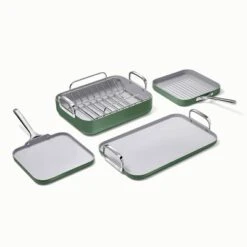 Caraway Home 7pc Square Cookware Set -Cookware Store GUEST 459575bf 9cdc 47d4 adfc 7a2e4ce66d31