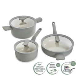 BergHOFF Balance 6Pc Non-stick Ceramic Cookware Set With Glass Lid, Recycled Aluminum 16 BergHOFF Balance 6Pc Non-stick Ceramic Cookware Set With Glass Lid, Recycled Aluminum -Cookware Store GUEST 474c138c 752f 461c a8ff 19dd14600099