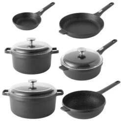 BergHOFF Gem 9Pc Non-stick Cast Aluminum Master Cookware Set -Cookware Store GUEST 4764fbc4 d604 4b42 b3c3 ea7452813e89