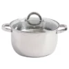 Oster® Oster Sangerfield 6 Quart Stainless Steel Casserole Pan With Steamer Insert And Lid