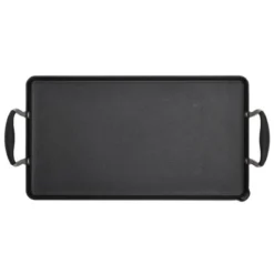 Anolon Advanced Home 10"x18" Double Burner Griddle Onyx: Nonstick, Hard Anodized, Silicone & Stainless Steel Handle -Cookware Store GUEST 48c3bd8c 25f0 46bf 9bd8 6baf9e4949c1