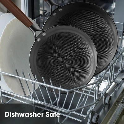 Non Stick Pan, 10 Inch Cast Iron Skillet With Removable Handle, Honeycomb Cooking Surface Cast Iron Pan Dishwasher Safe 8 Non Stick Pan, 10 Inch Cast Iron Skillet With Removable Handle, Honeycomb Cooking Surface Cast Iron Pan Dishwasher Safe - Image 6