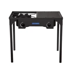 Stansport Pre-Seasoned Cast Iron Griddle With Lid Lifting Hole - 15" Surface -Cookware Store GUEST 4b20e00d 0050 4335 8852 cb5daa75557d