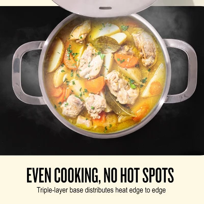 Alva Maestro 6pc Stainless Steel Cookware Pot Set 10 Alva Maestro 6pc Stainless Steel Cookware Pot Set - Image 8