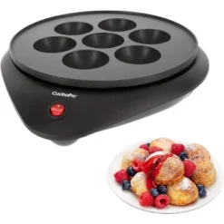 CucinaPro Ebelskiver Maker - Non-stick Baker For Making Takoyaki Ebelskiver, Donut Holes & Cake Pops, Unique Danish Mini Pancakes Or Dessert Baking -Cookware Store GUEST 4ce942e7 1b28 44a8 8056 2db61ced6168