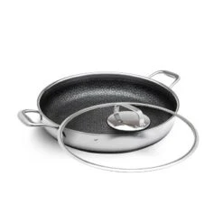 Livwell Brands Diamond Clad 14" Hybrid Nonstick Stainless Steel Everything Pan And Lid Cookware Set: Oven & Dishwasher Safe -Cookware Store GUEST 4d376b13 cbe6 4e74 b74d 5b811622488d