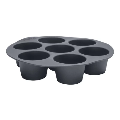 Gourmia Reusable 3pc Silicone Air Fryer Accessory Set With Basket Liner, Egg Bites Mold & Muffin Pan: Dishwasher-Safe, Hand Wash, Black, 1.49 Lbs 3 Gourmia Reusable 3pc Silicone Air Fryer Accessory Set With Basket Liner, Egg Bites Mold & Muffin Pan: Dishwasher-Safe, Hand Wash, Black, 1.49 Lbs