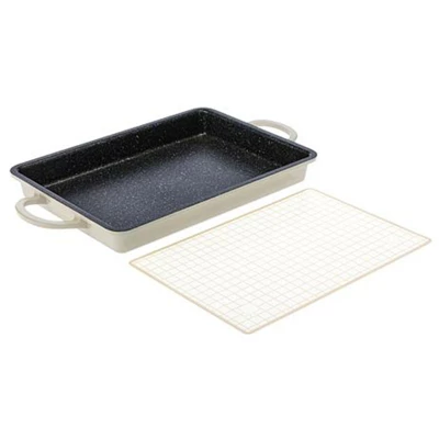 Curtis Stone Dura-Pan+ 2-in-1 Baker/Griddle Pan With Silicone Mat Refurbished 11 Curtis Stone Dura-Pan+ 2-in-1 Baker/Griddle Pan With Silicone Mat Refurbished - Image 9
